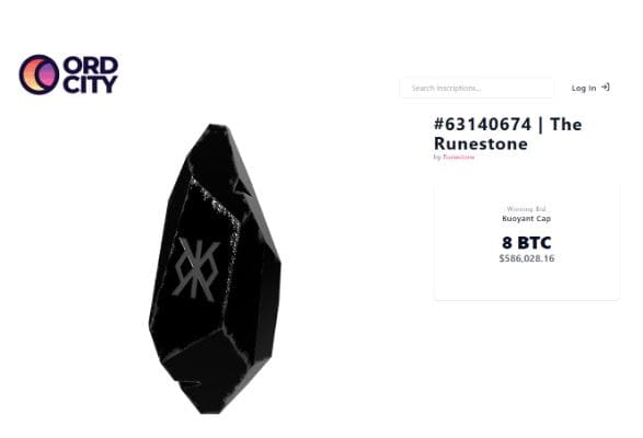 Runestone Airdrop - Projet Bitcoin Ordinals 101 | BitPinas