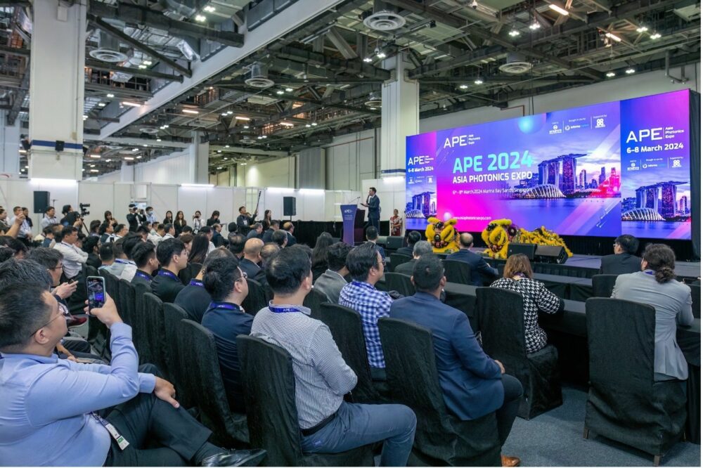Invigningen av Asia Photonics Expo invigdes i Singapore