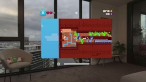 Vision Pro-spil begynder at blande 3D med fladskærms-native gameplay