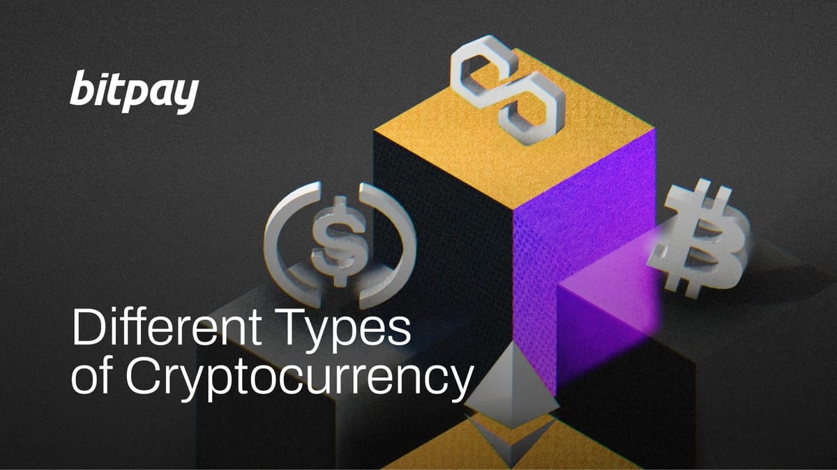 What Are the Different Types of Cryptocurrencies? A Beginners Guide | BitPay reserves PlatoBlockchain Data Intelligence. Vertical Search. Ai.