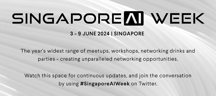 Settimana dell’intelligenza artificiale a Singapore