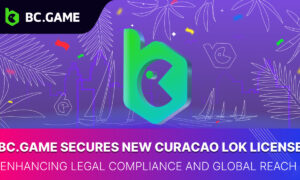 BC.GAME ได้รับใบอนุญาต Curacao LOK ซึ่งสนับสนุนการปฏิบัติตามกฎหมายและการขยายตัวในระดับสากล