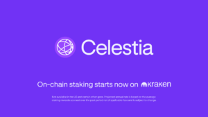 A Bonded and Flex Staking for Celestia (TIA) most kezdődik