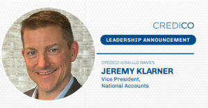 Credico (VS) LLC benoemt Jeremy Klarner tot vice-president Nationale Rekeningen