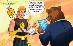 Dogecoin Traded Below The Resistance Level In Anticipation Of An Uptrend