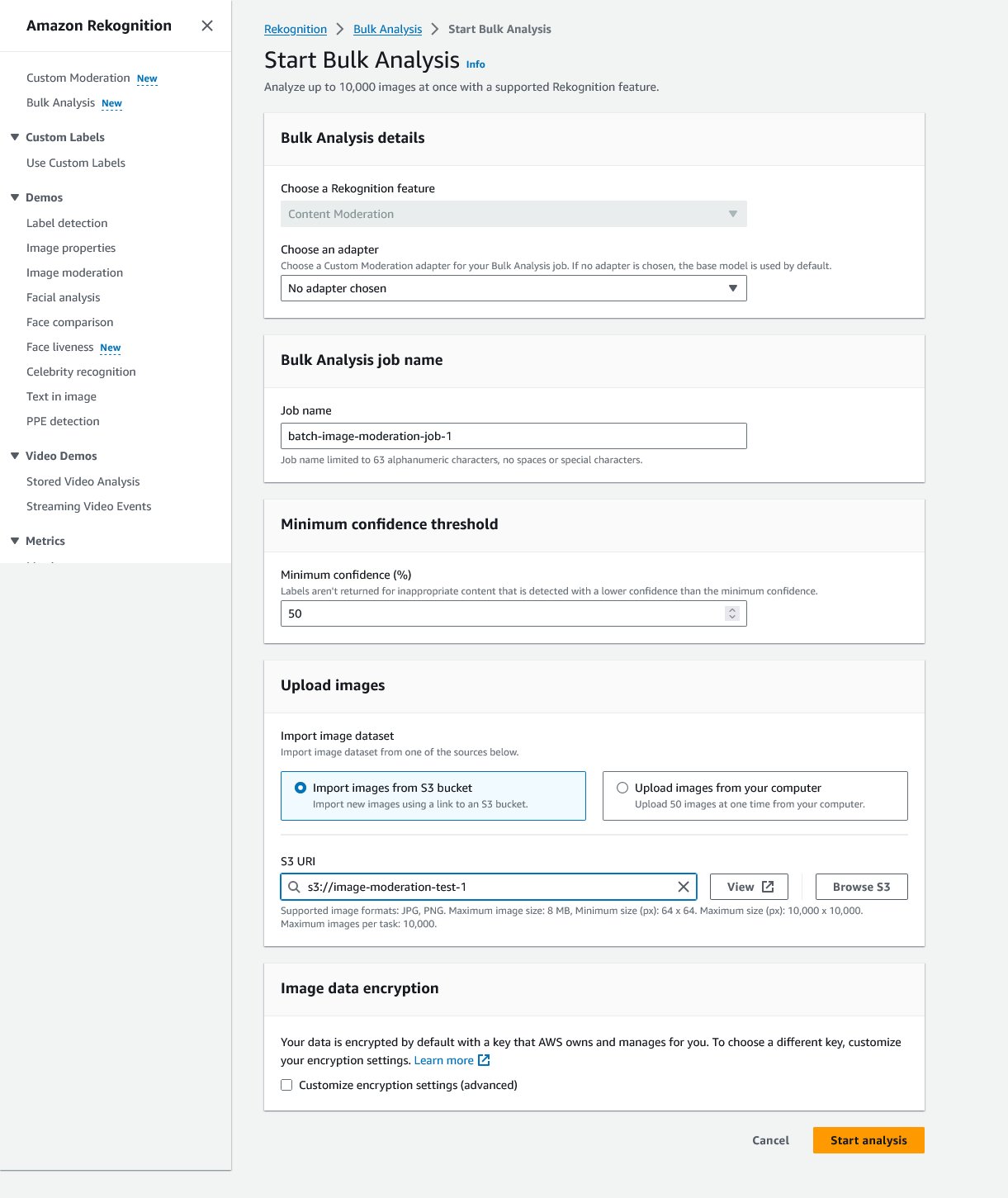 Improving Content Moderation with Amazon Rekognition Bulk Analysis and Custom Moderation | Amazon Web Services continually PlatoBlockchain Data Intelligence. Vertical Search. Ai.