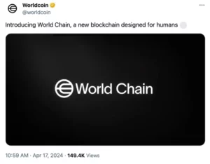 Καινοτομία για το καλό: Ανθρωποκεντρικό οικοσύστημα Blockchain του Worldcoin