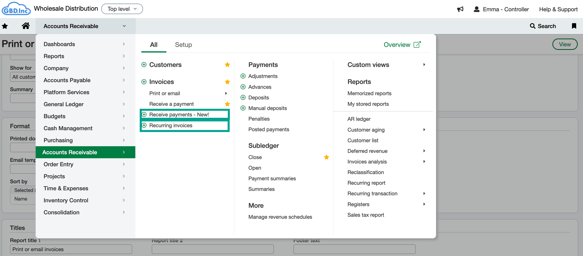 Managing Invoices on Sage Intacct briefly PlatoBlockchain Data Intelligence. Vertical Search. Ai.