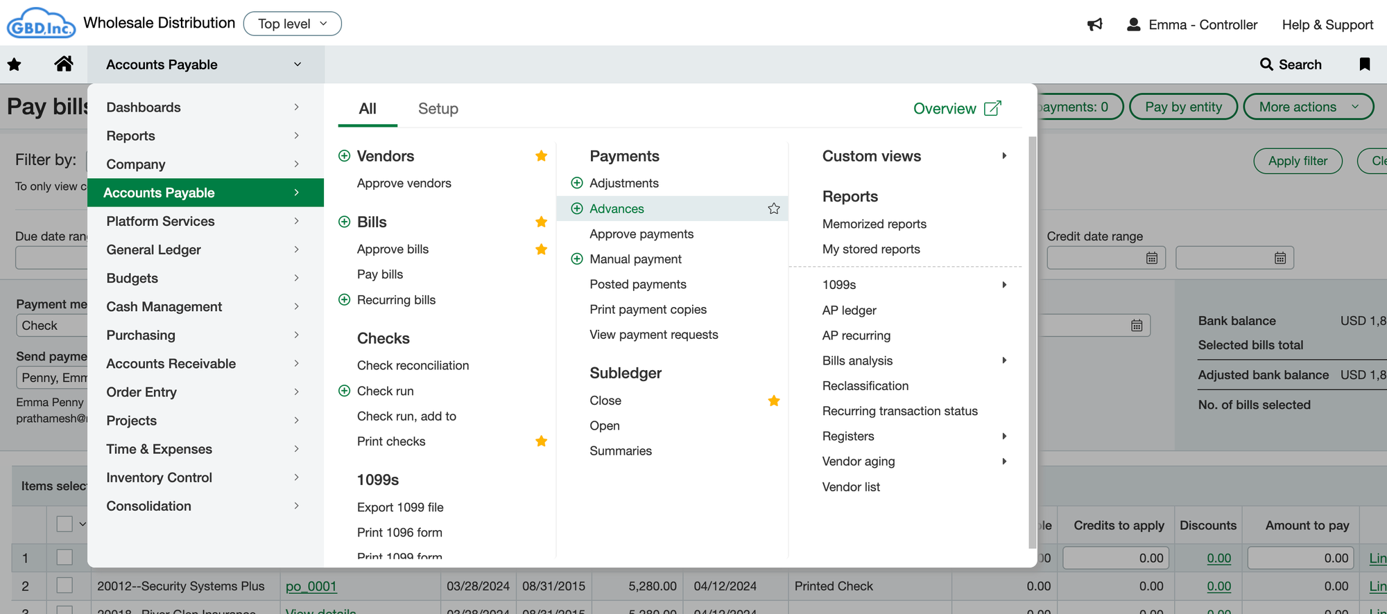 Managing Invoices on Sage Intacct recording PlatoBlockchain Data Intelligence. Vertical Search. Ai.