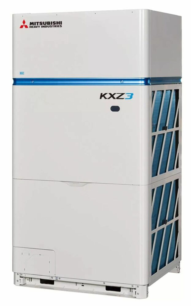 تضيف أنظمة MHI الحرارية سلسلة KXZ3 الجديدة من مكيفات الهواء متعددة الاستخدامات في المباني والتي تعتمد مبرد R32