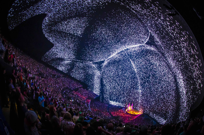 A Moment Factory a Sphere új generációs technológiáit használja fel a koncertélmény újragondolására
