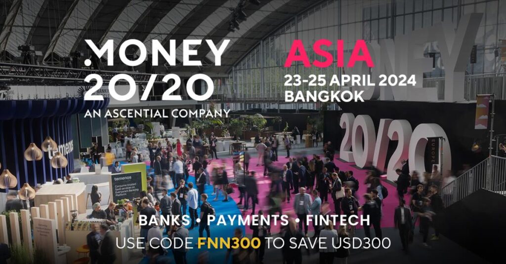 Money 20/20 Asia -tapahtumabanneri