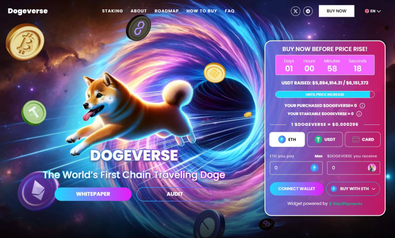 New Meme Coin ICO Dogeverse Raises $6 Million After Completing Coinsult Audit low-risk PlatoBlockchain Data Intelligence. Vertical Search. Ai.