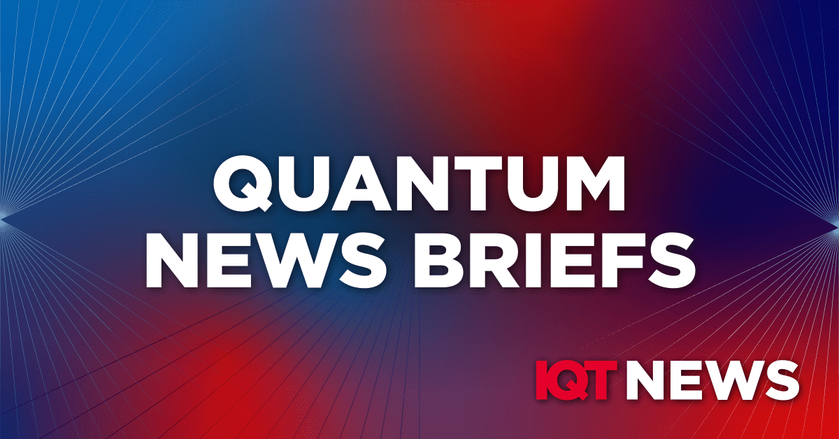 Quantum News Briefs: 19 april 2024: Nyheter från Riverlane • D-Wave • och MER! - Inuti Quantum Technology