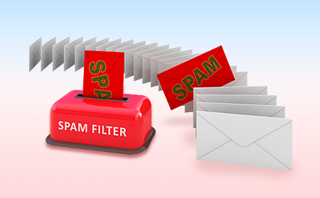 spam e-mail filtreringstjeneste