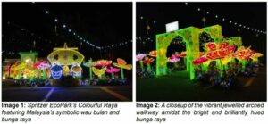 Spritzer EcoPark présente des festivités colorées de Raya pour célébrer Hari Raya comme jamais auparavant