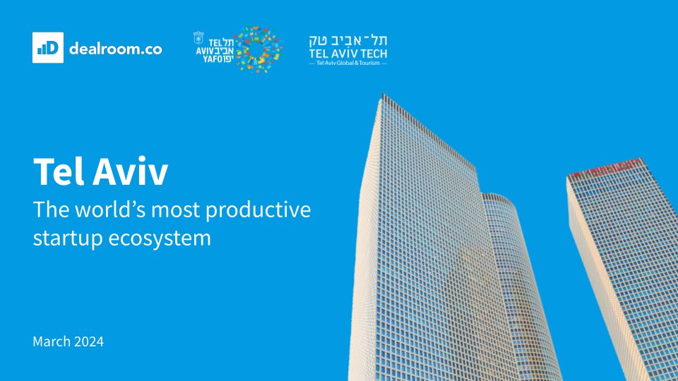 Tel Aviv è l'ecosistema tecnologico più produttivo al mondo secondo il nuovo rapporto - VC Cafe