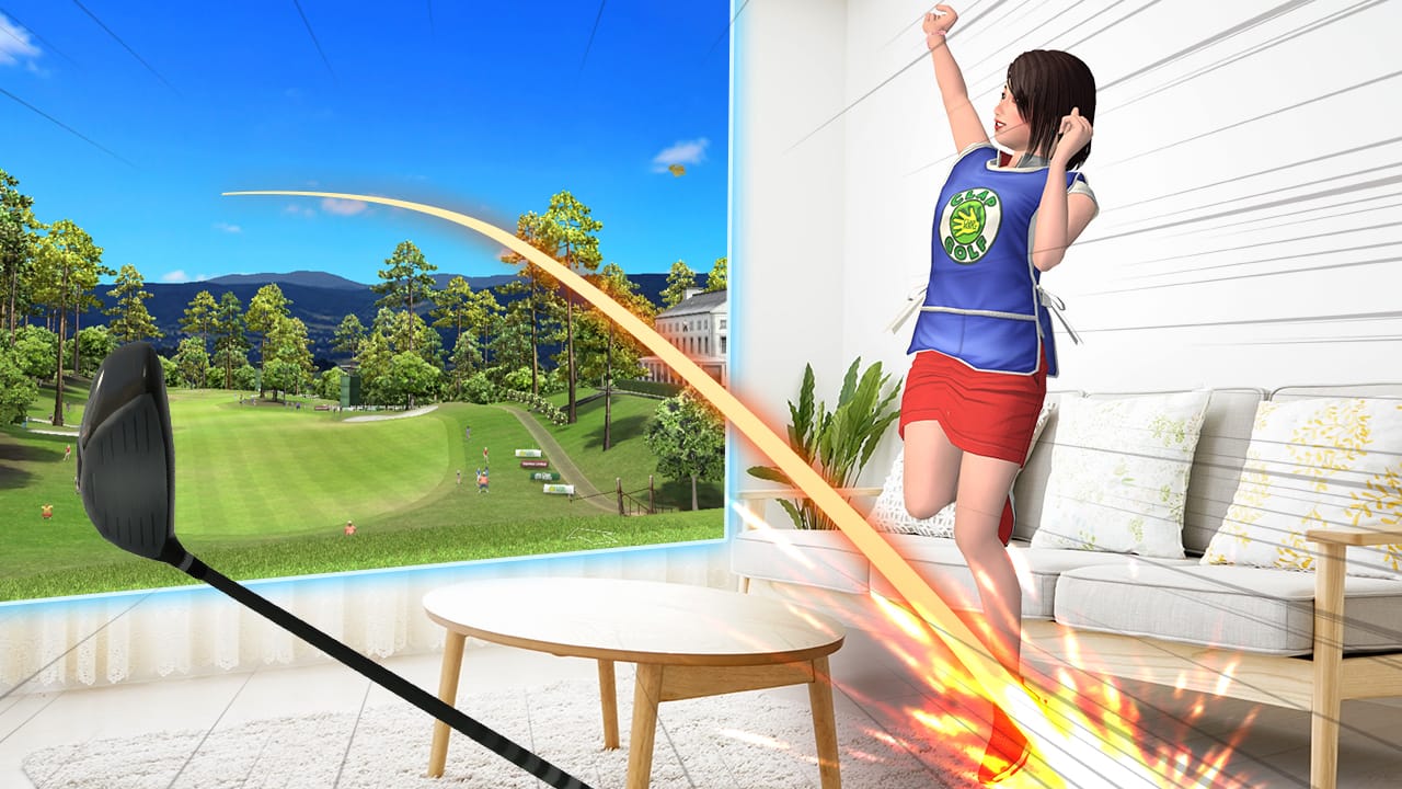 Capture d'écran de réalité mixte Ultimate Swing Golf
