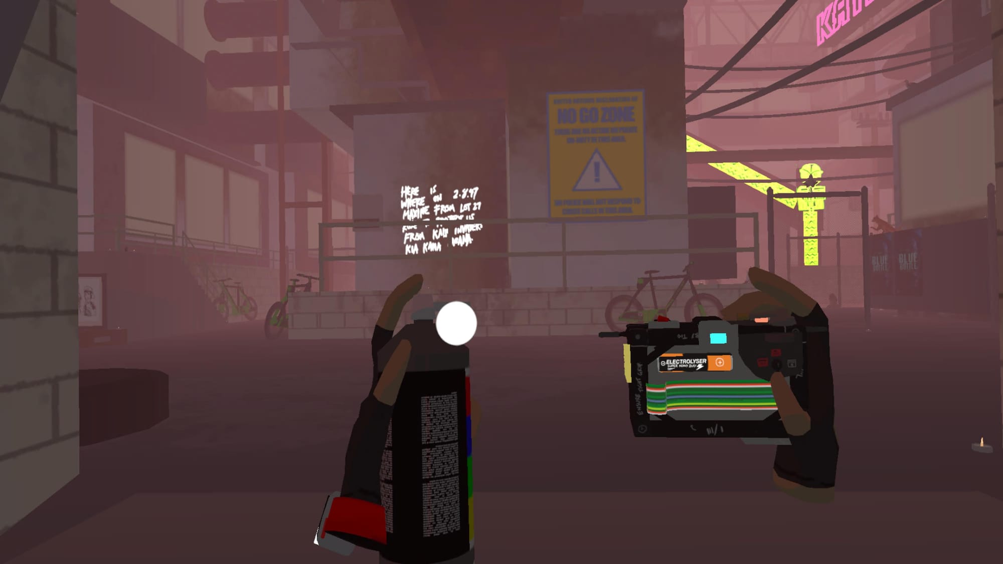 اسکرین شات از نسل Umurangi VR - PSVR 2