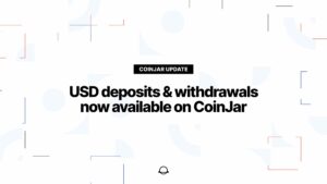 USD Deposits and Withdrawals Via Wire Transfer Now Available