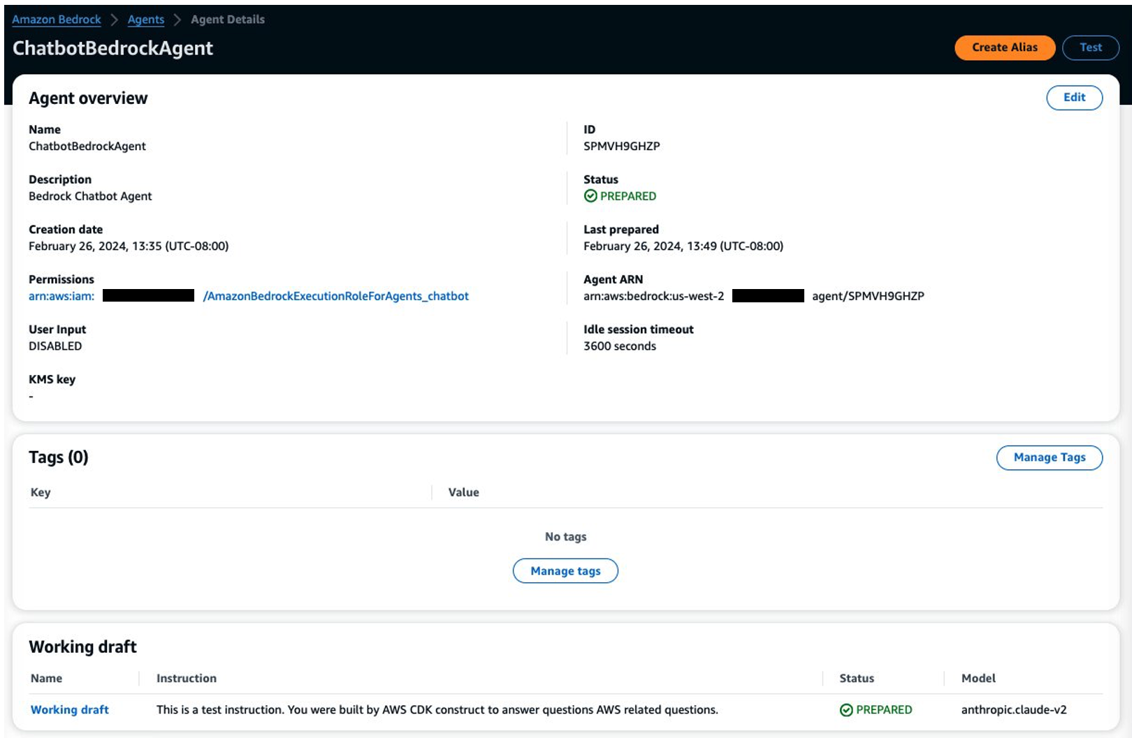 Automate chatbot for document and data retrieval using Agents and Knowledge Bases for Amazon Bedrock | Amazon Web Services return PlatoBlockchain Data Intelligence. Vertical Search. Ai.