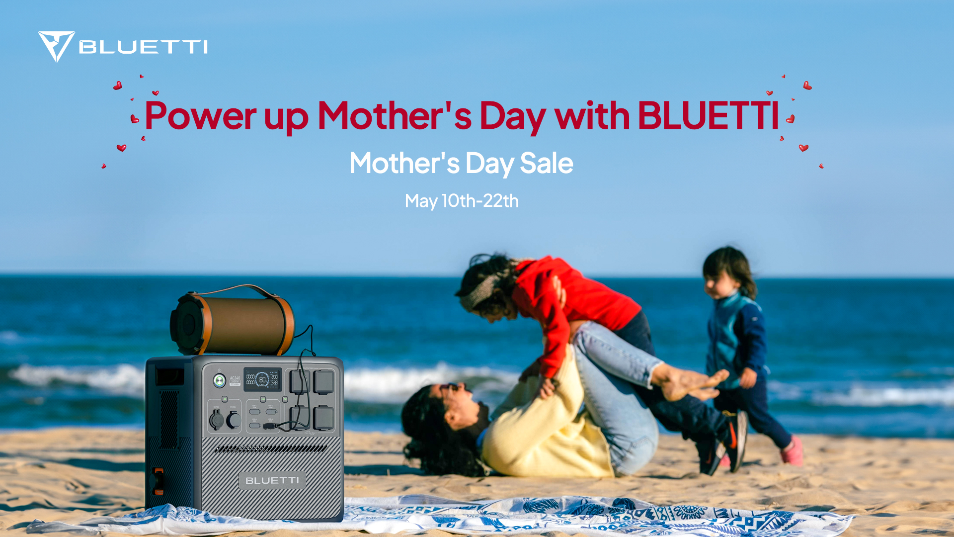 BLUETTI Unlocks Special Mother's Day Offerings, Perfect Gift Ideas for Moms generators PlatoBlockchain Data Intelligence. Vertical Search. Ai.