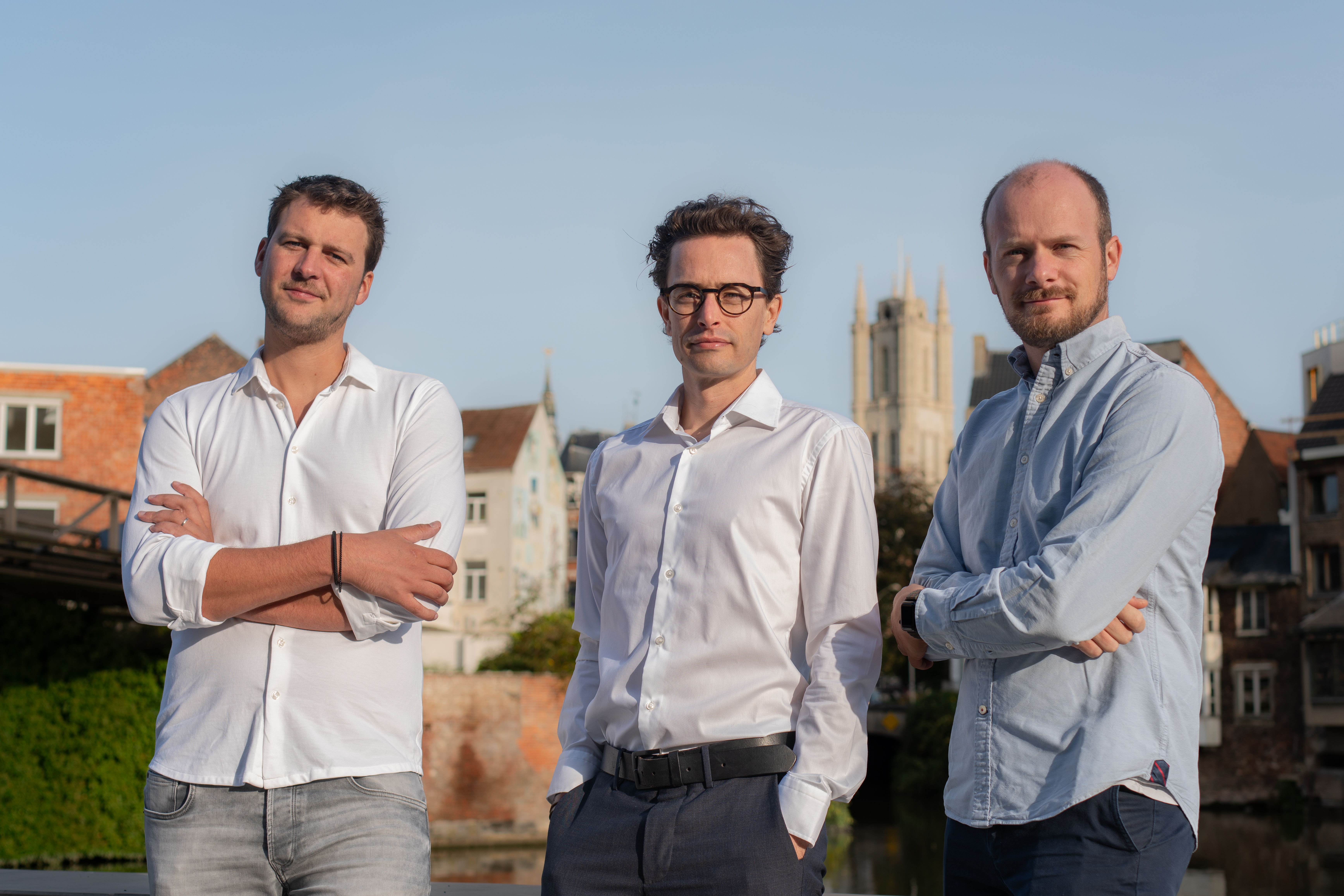 Founders of Factry: Jeroen Coussement, Yves Bourgeois & Frederik Van Leeckwyck