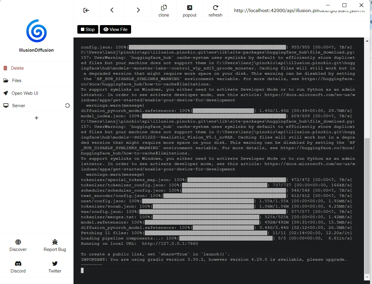 How to Run Any AI App With Just a Few Clicks With Pinokio - Decrypt command PlatoBlockchain Data Intelligence. Vertical Search. Ai.