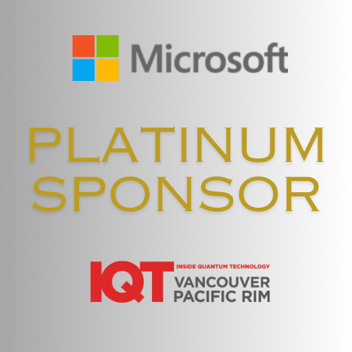 Microsoft is a Platinum Sponsor for the IQT Vancouver/Pacific Rim Conference in June 2024