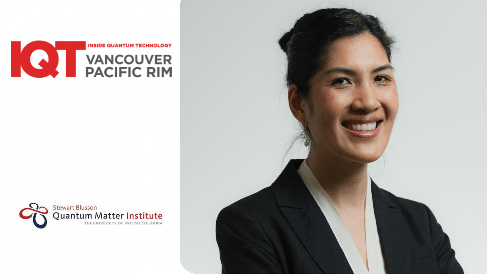 Paola Baca, Managing Director of the Stewart Blusson Quantum Matter Institute (QMI) is a 2024 IQT Vancouver Speaker