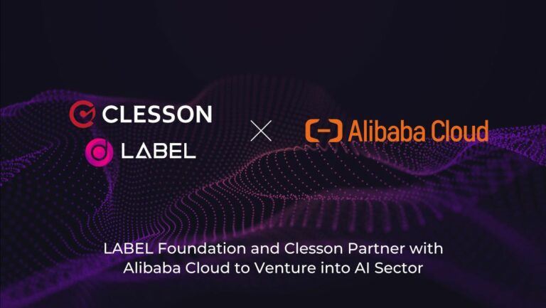 LABEL Foundation and Clesson Venture into AI Sector, Strengthened by Collaboration with Alibaba Cloud tracks PlatoBlockchain Data Intelligence. Vertical Search. Ai.