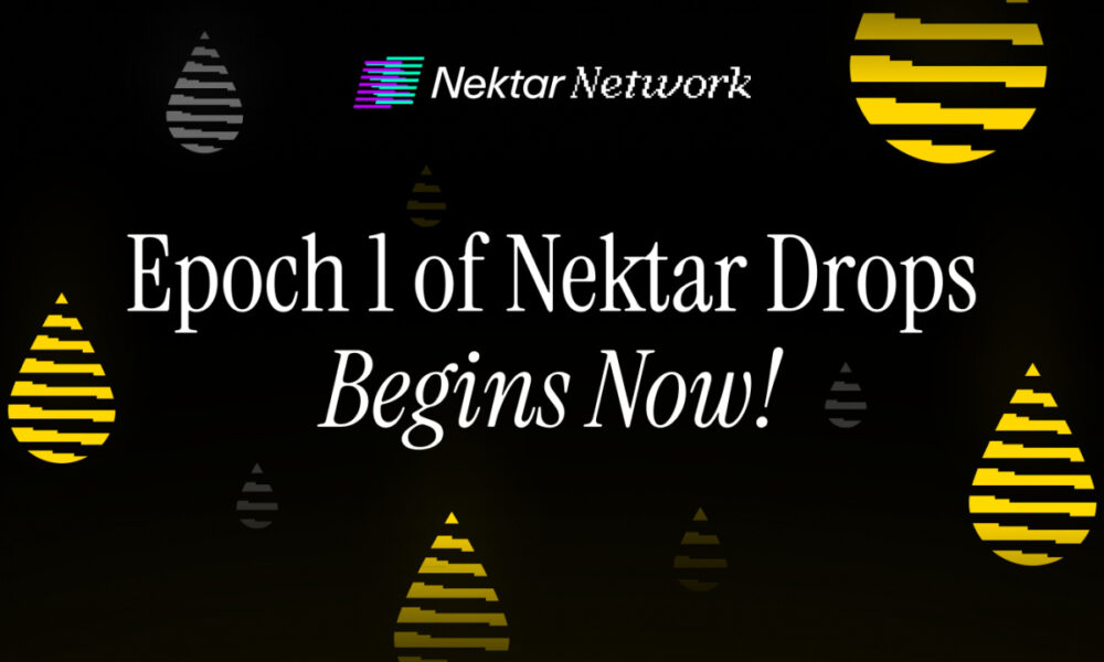 Nektar Network begint Epoch 1 van Nektar Drops - Beloningen voor voortdurende deelname - Crypto-News.net
