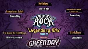 يضيف المحتوى القابل للتنزيل الجديد Drums Rock اليوم الأخضر والاضطراب والمزيد