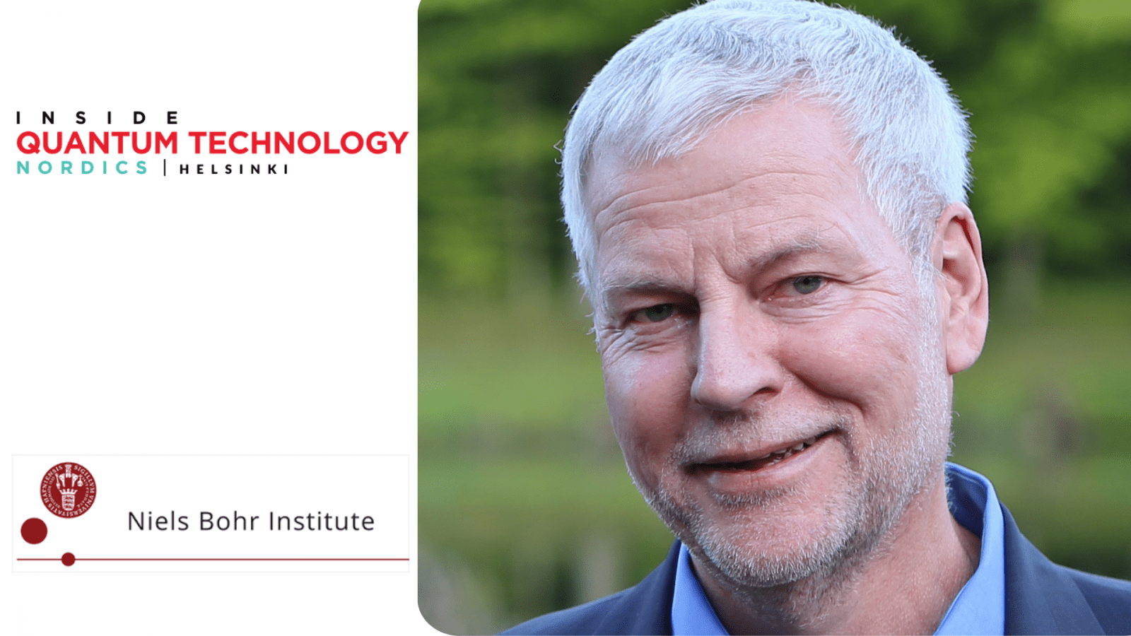 Peter Viereck, Business Development Manager at the Niels Bohr Institute, is a 2024 Speaker for the IQT Nordics conference in Helsinki.