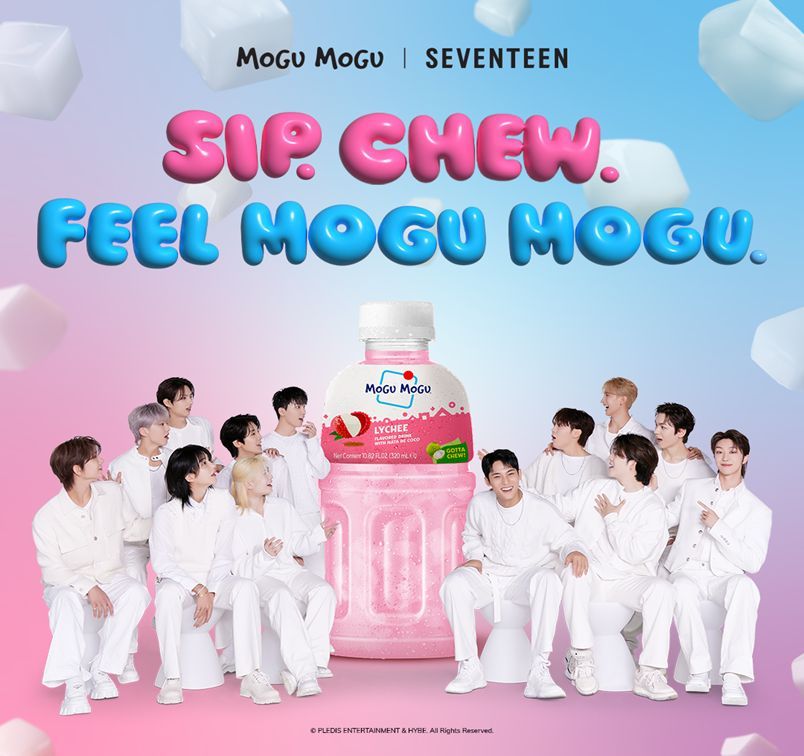 SAPPE names K-Pop band SEVENTEEN as First Global Brand Ambassador for Mogu Mogu