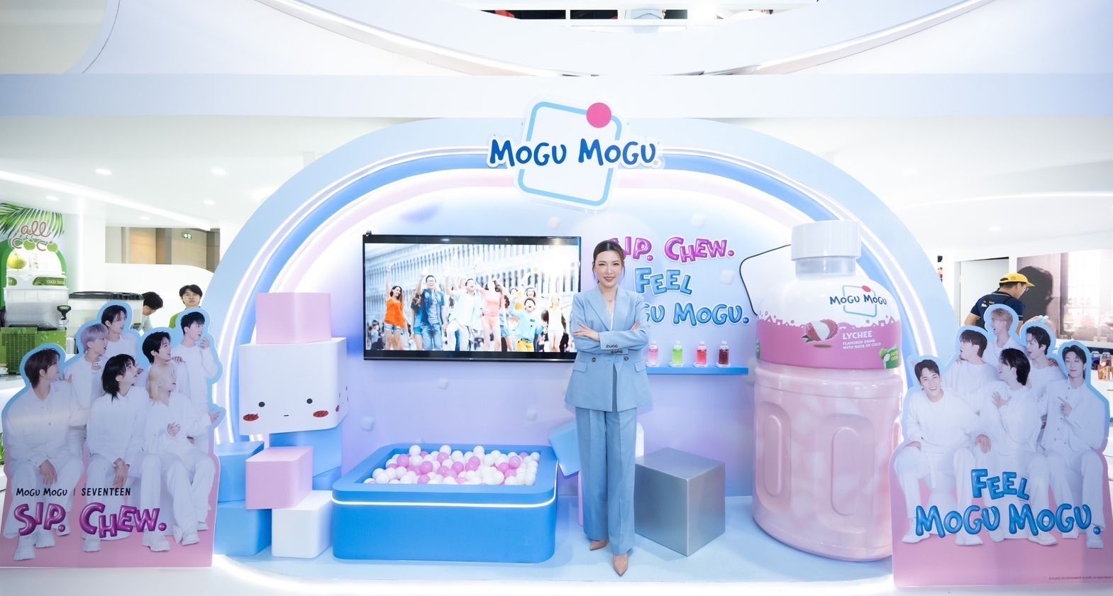 SAPPE names K-Pop band SEVENTEEN its First Global Brand Ambassador for flagship fruit drink Mogu Mogu chew PlatoBlockchain Data Intelligence. Vertical Search. Ai.