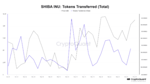 Shiba Inu Transaction Volume Spikes 169% to 5,354,958,453,224 SHIB