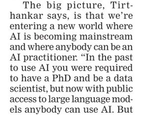 AI کے بارے میں دس انقلابی چیزیں - حصہ 1