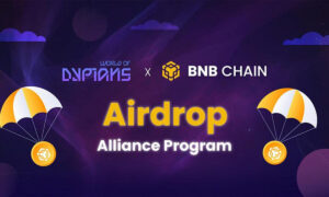 World Of Dypians deltar i kapitel 2 i BNB Chain Airprop Alliance Program och erbjuder en prispott på 1 miljon $WOD