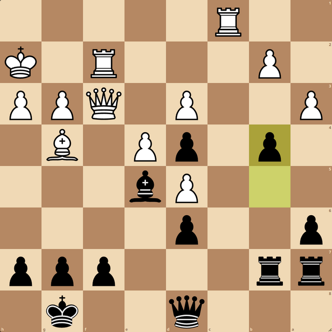 An example of GPT-4o solving a chess puzzle