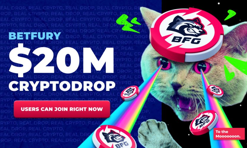 BetFury Announces $20 Million Cryptodrop Event unlike PlatoBlockchain Data Intelligence. Vertical Search. Ai.
