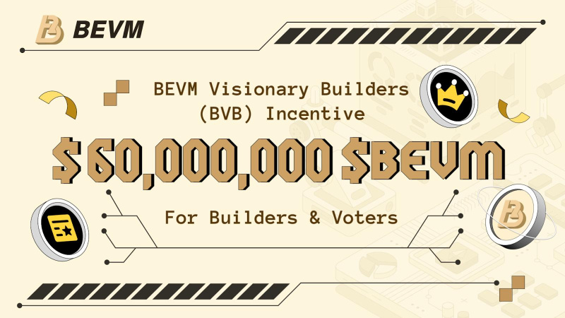 BEVM Visionary Builders (BVB) Program Launches a 60 Million Ecosystem Incentives Program - Crypto-News.net tracks PlatoBlockchain Data Intelligence. Vertical Search. Ai.