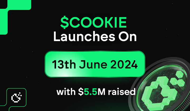 $COOKIE sets to launch on June 13th after securing $5.5M from VCs such as Animoca Brands, Spartan Group, and Mapleblock Capital - Crypto-News.net respectively PlatoBlockchain Data Intelligence. Vertical Search. Ai.