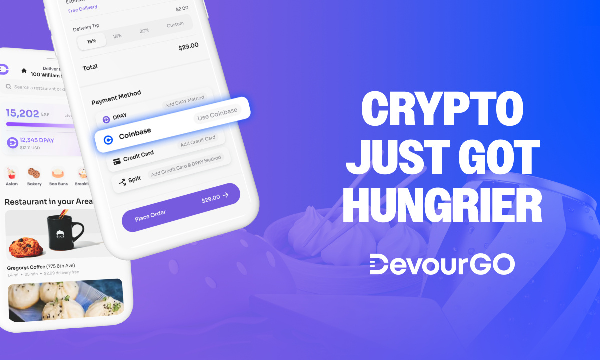 Crypto Just Got Hungrier: DevourGO Now Accepts Payments via Coinbase Commerce - Crypto-News.net PlatoBlockchain Data Intelligence. Vertical Search. Ai.