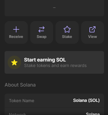 start earning sol