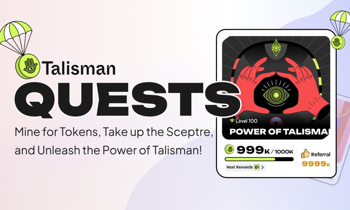 Talisman Wallet Launches Quests App to Gamify Users’ Rewards Experience in Polkadot and Ethereum unlocking PlatoBlockchain Data Intelligence. Vertical Search. Ai.